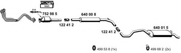 ERNST 060263 Exhaust System